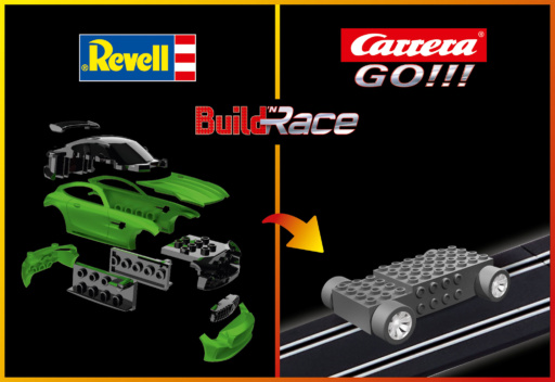 Revell 23153 - Build´n Race Mercedes-AMG GT R grün