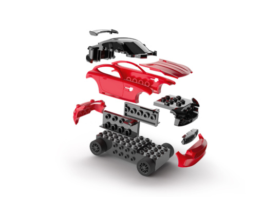 Revell 23154 - Build´n Race Mercedes-AMG GT R rot