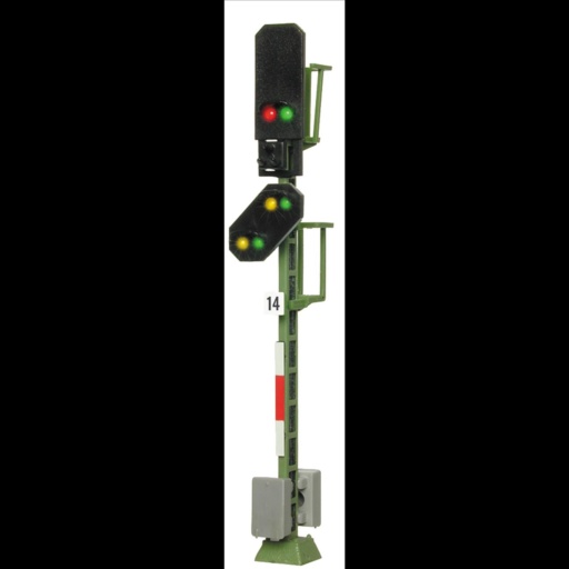 Viessmann 4014 - H0 Blocksignal mit Vorsignal