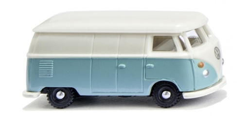 Wiking 093201 - 1:160  VW T1 Kastenwagen - pastelltürkis/cremweiss