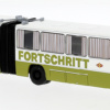 Brekina 59757 - Ikarus 280.03 Gelenkbus weiss, grün, 1976, Fortschritt Service