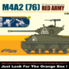 Dragon 9154 - 1/35 M4A2 (76) Red Army + Maxim Machine Gun (Orange)