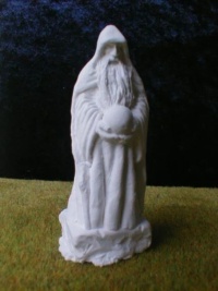 ZITERDES 79100 - Statue "Seher" , unbemalt , 28-32MM