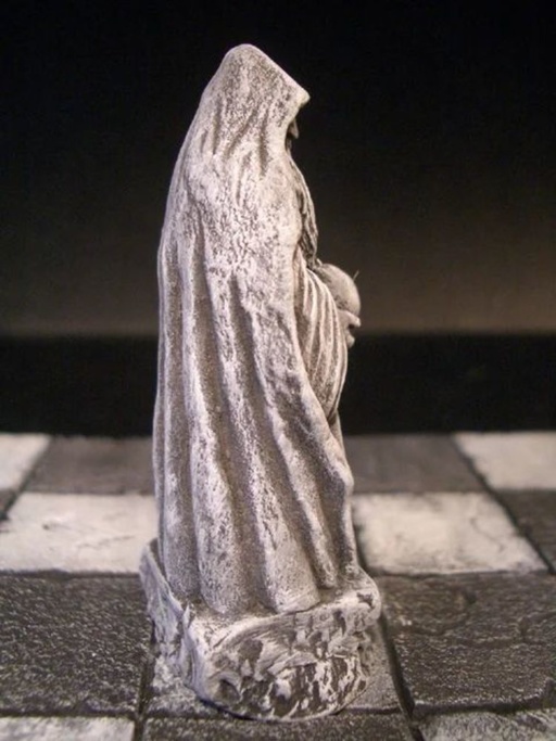 ZITERDES 79100 - Statue "Seher" , unbemalt , 28-32MM