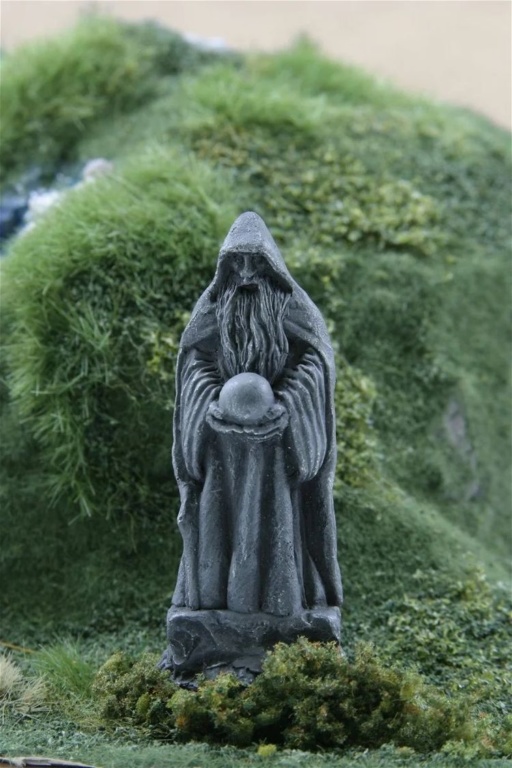 ZITERDES 79100 - Statue "Seher" , unbemalt , 28-32MM