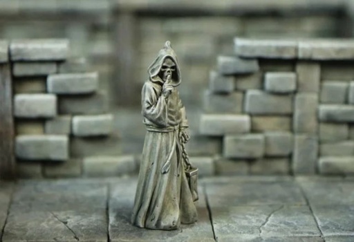 ZITERDES 79115 - Statue "Der Tod" , unbemalt , 28-32MM