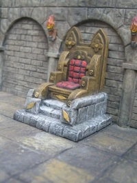 ZITERDES 79155 - Herrscherthron 8 ZITERDES 79155 - Herrscherthron , unbemalt , 28-32MM