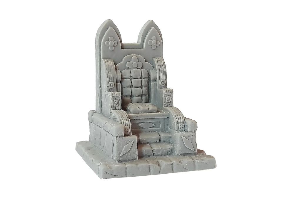 ZITERDES 79155 - Herrscherthron 1 ZITERDES 79155 - Herrscherthron , unbemalt , 28-32MM