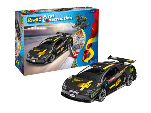 Revell 00923 -  Rennwagen, schwarz