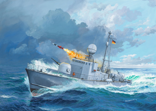 Revell-05148 - Fast Attack Craft Albatros Class 143 - 1/144