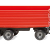 Wiking 038818 -  1:87 Landwirtschaftlicher Dreiachsanhänger - rot